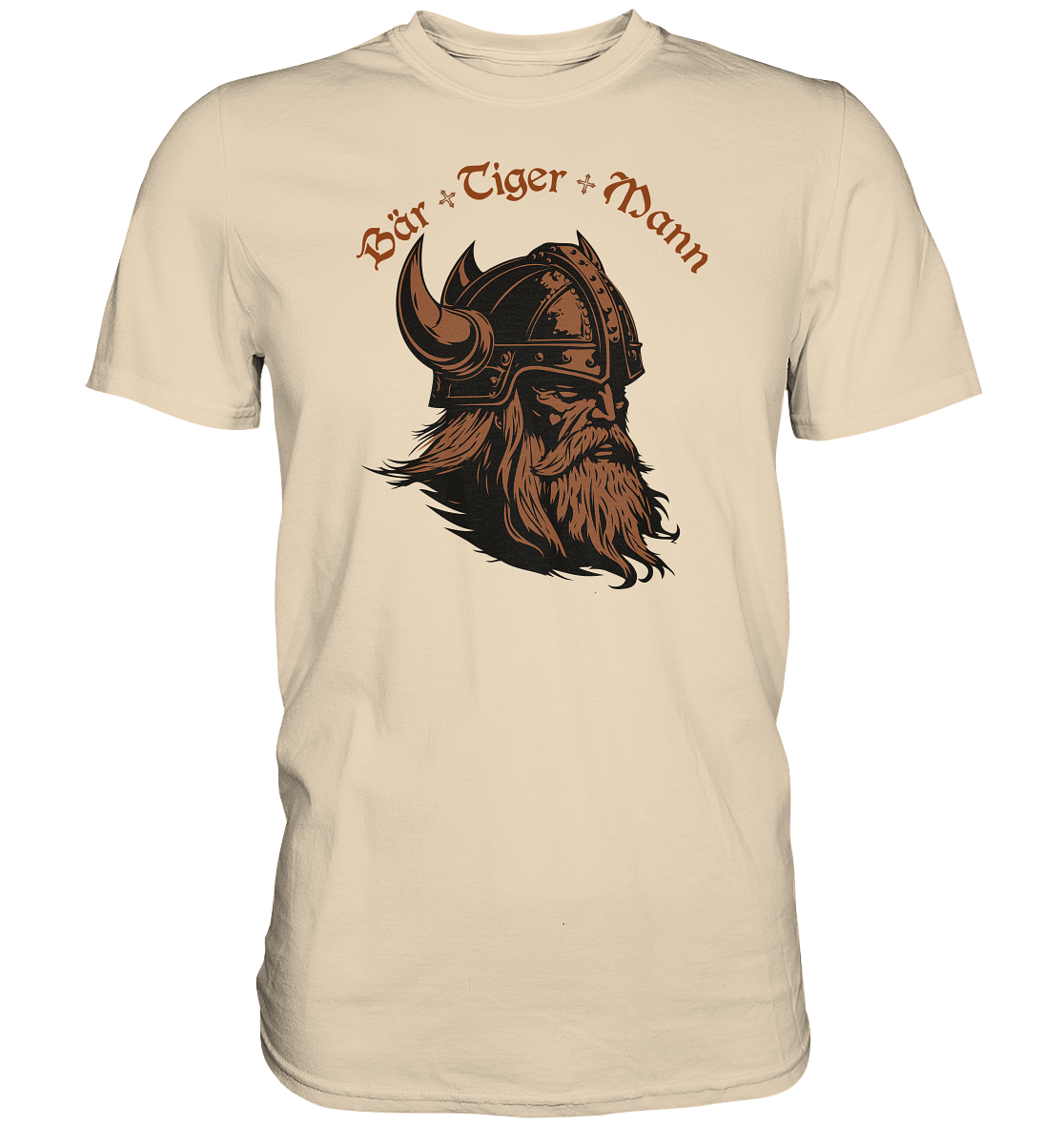 "Bär Tiger Mann" - Premium Shirt