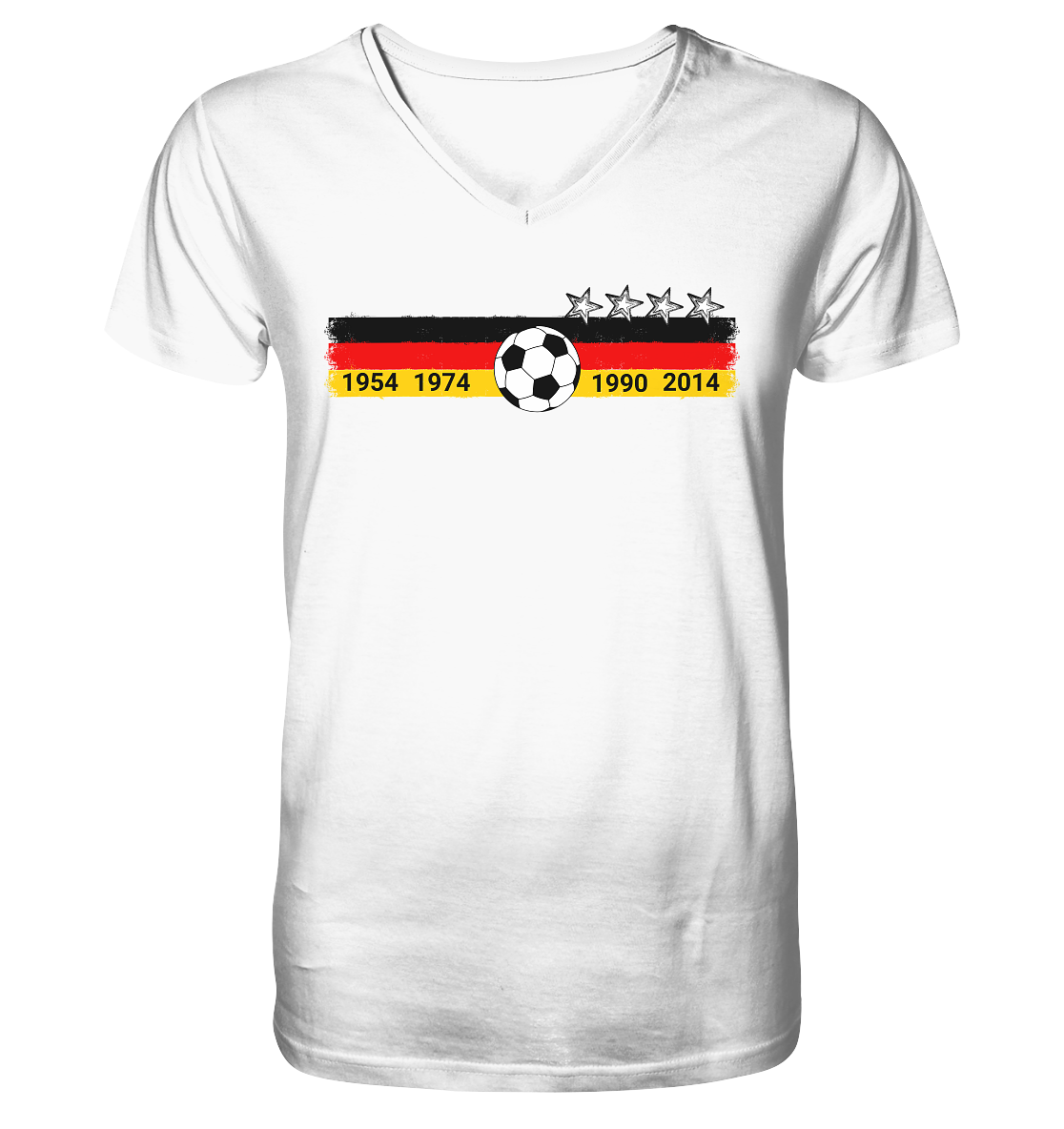 Salonshirt Deutschland - V-Neck Shirt unisex